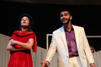 A Photograph of the Theatrical Performance "Hay at-Tanak", the Popular Theatre Troupe, 2016
