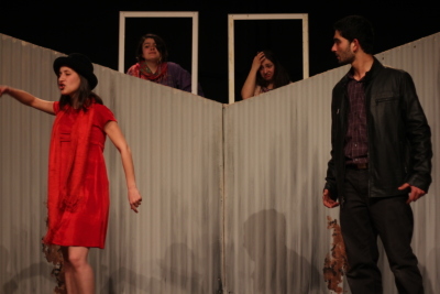 A Photograph of the Theatrical Performance "Hay at-Tanak", the Popular Theatre Troupe, 2016
