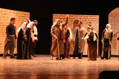 A Photograph of the Theatrical Performance of "Qiṣaṣ Min Zaman al-Khuyul al-Baydaʾ", 2017 
