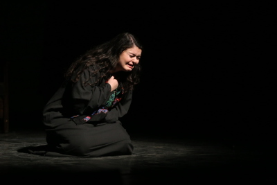 A Photograph of the Theatrical Performance of "Qiṣaṣ Min Zaman al-Khuyul al-Baydaʾ", 2017 
