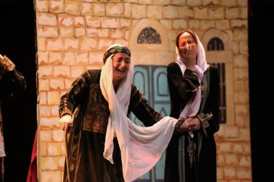 A Photograph of the Theatrical Performance of "Qiṣaṣ Min Zaman al-Khuyul al-Baydaʾ", 2017 
