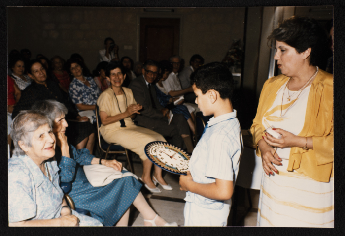 A Photograph of an Honourary Ceremony, Rawdat el-Zuhur, 1986 