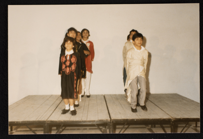 A Photograph of Elizabeth Naṣer's Retirement Ceremony, Rawdat el-Zuhur, 1986