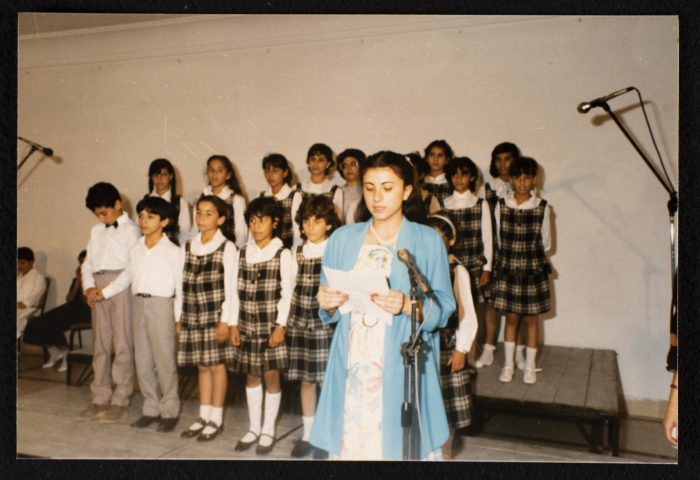 صورة من جوقة المدرسة،روضة الزهور،1986