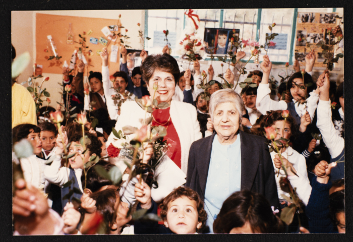 A Photograph of a Mother's Day Celebration at Rawdat el-Zuhur, 1986 