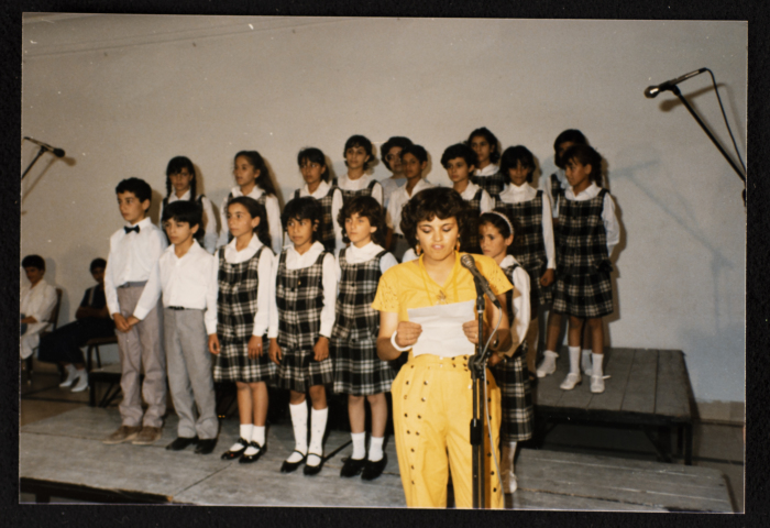 A Photograph of Rawdat el-Zuhur Choir, 1986