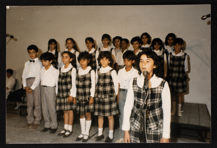 A Photograph of Rawdat el-Zuhur Choir, 1986