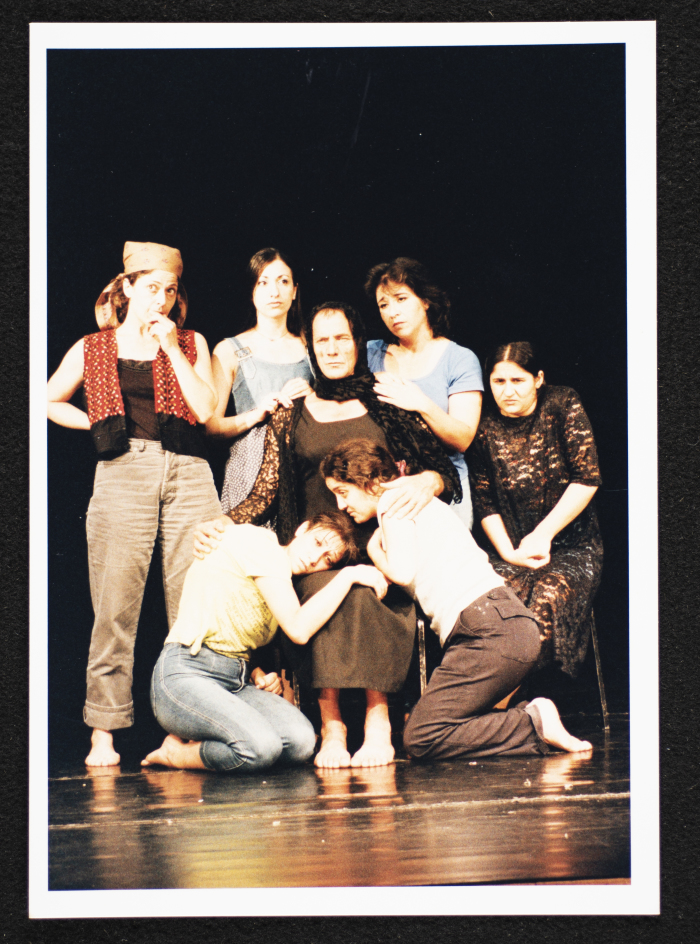 A Photograph of the Theatre Staff at Rehearsals for the 