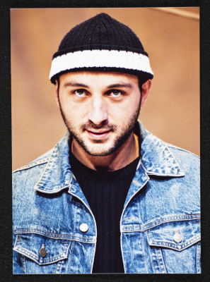 A Photograph of a Theatre Staff Member After the Theatrical Performance of "Ahlam Shaqeyyeh", al-Midan Theatre, 2001