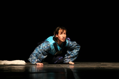 A Photograph of the Theatrical Performance "Khataya", the Popular Theatre Troupe, 2010
