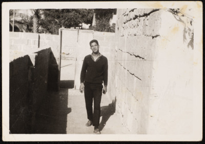 A Photograph of Yusef Barquny, Gaza, 1972