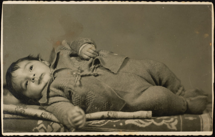 A Photograph of a Child from al-Hayek Family, 1958