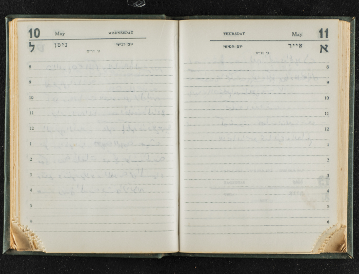 Agenda Belonging to Mahmud Huṣary, 1967 