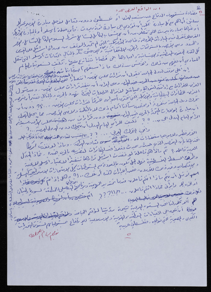 إن الواقع العربي مهم بالتفصيل