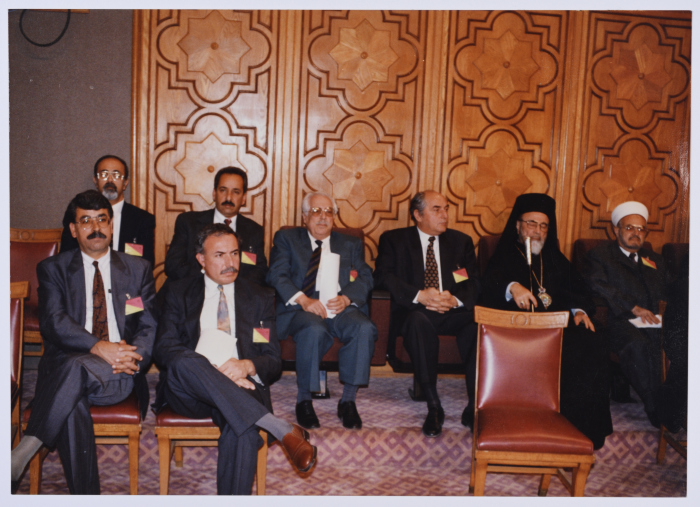 السيد إبراهيم الدقاق في مؤتمر 