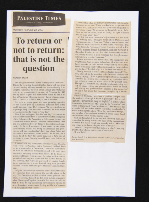 Paper Clippings from 