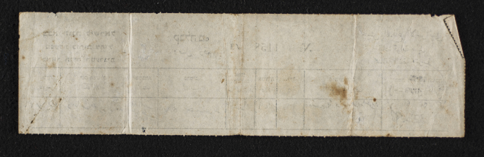 Phone Bill Payment Receipt for Thiab Mahmoud Zaid, 31 October 1968