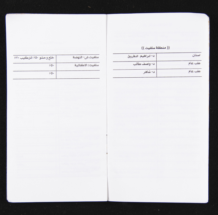 A Health Insurance Card for Karam al-Kailany