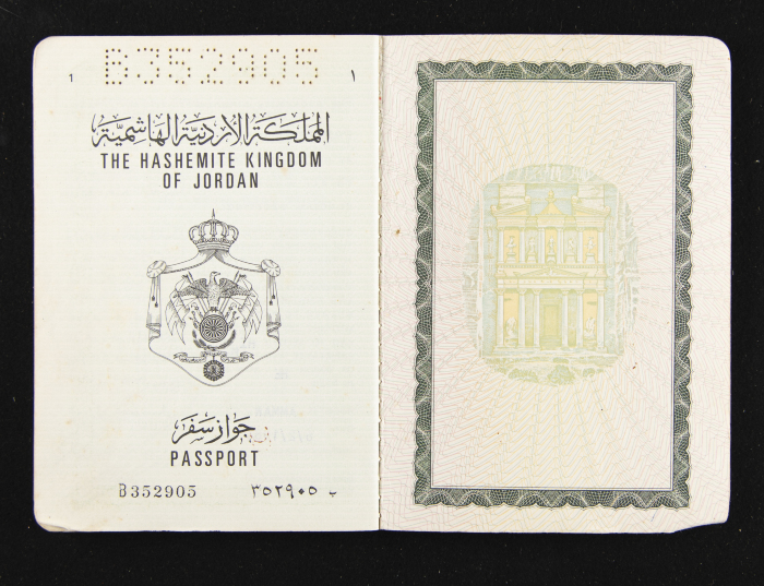 جواز سفر اردني لسعيد 
