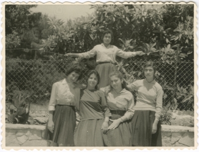 A group of female students at Mar Youssef School