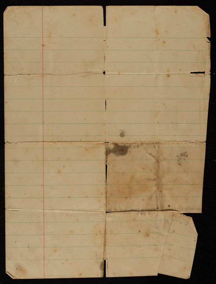 A Land Deed Signed by Khader bin el-Abed to Yunis abu Irhaima, October 13 1932