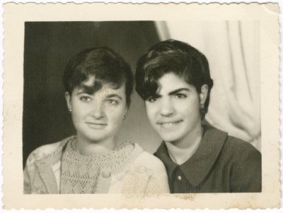 A girl from the Dahdel family and another Greek girl