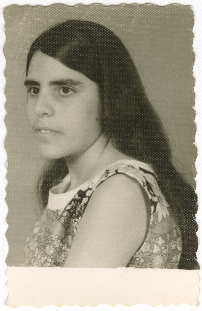 A Girl from Hanna Family from al-Rami