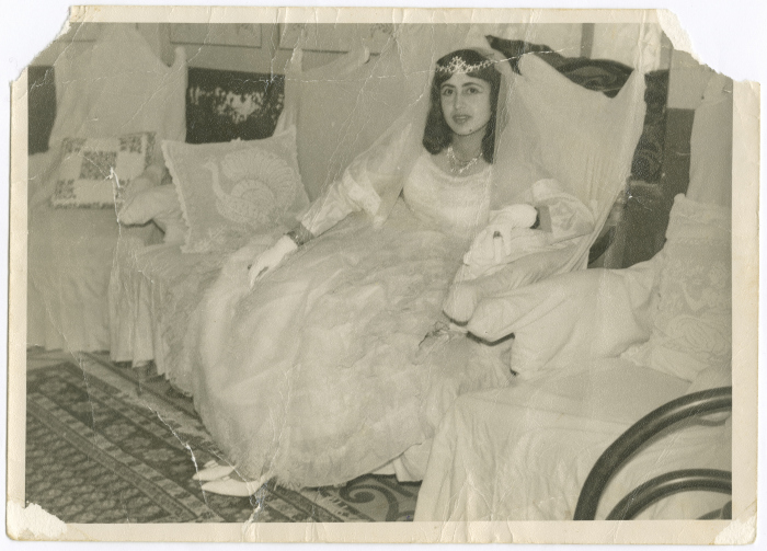 Ikrám Msais on her Wedding Day 