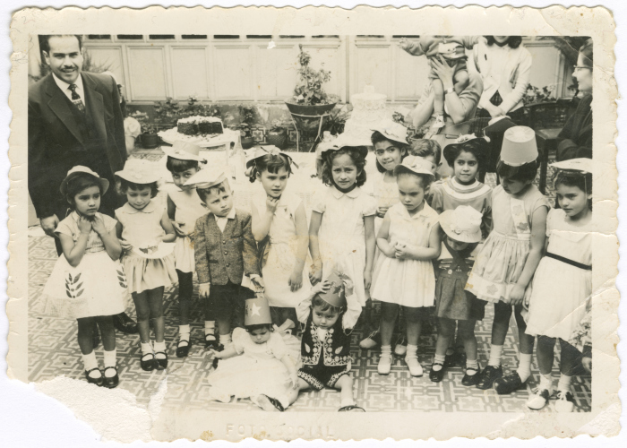 Mr. Na'úm Zayed with KG Students i the USA 