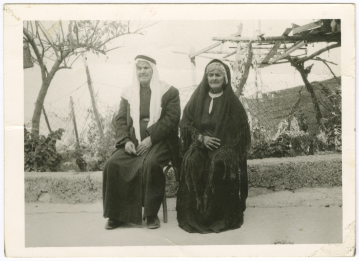 مسعدة طايع ومتري زايد من بلدة الطيبة