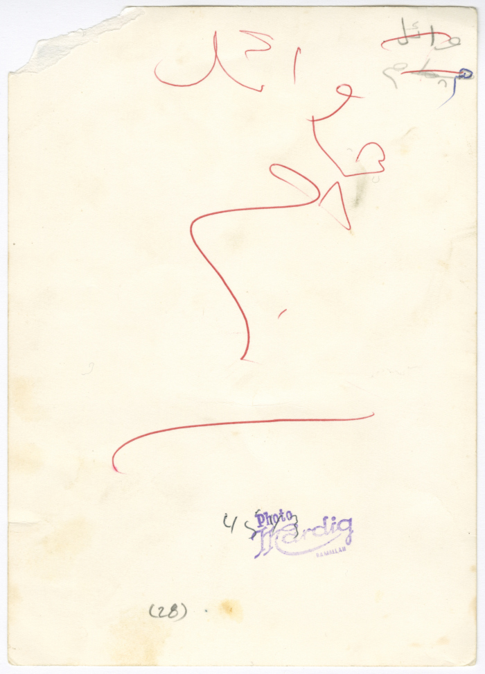 Wa'el Farah and his Wife Hiyám on their Wedding Day 