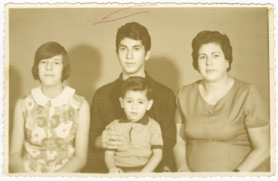 A Family in a Studio 