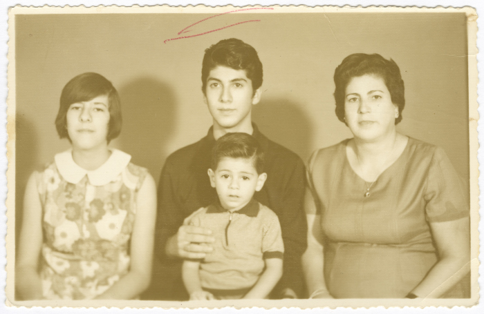 A Family in a Studio 