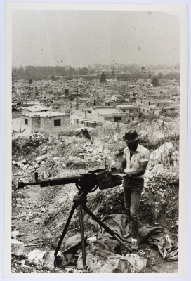 An Armed Man, Ein El Hilweh Camp, 1986