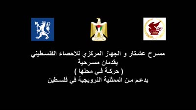مقطع فيديو يوثق عرض مسرحية "حركة في محلها" من انتاج مسرح عشتار 