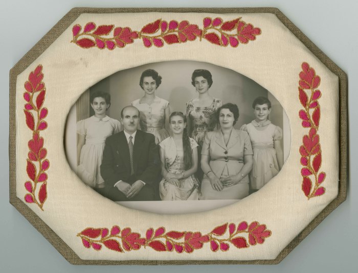 A Framed Photograph of Nabil Abdo's Family