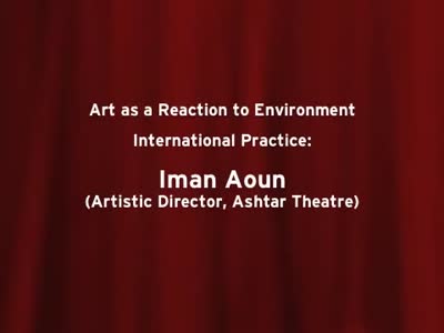 A Speech by the Artistic Director of ASHTAR Theatre Iman Awn at the 2nd Festival of the Performing Arts in Ireland, 2010