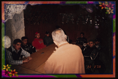 The Handalah Cultural Center Members at a Meeting, Saffa, 2008 