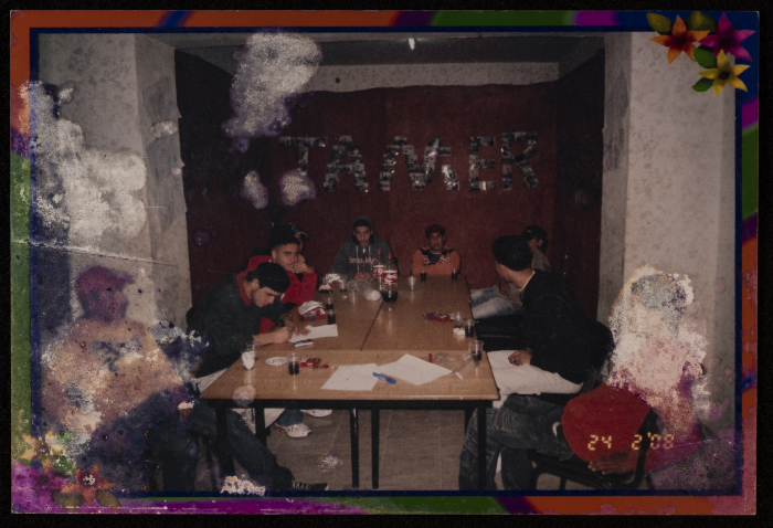 اجتماع أعضاء مركز حنظلة الثقافي، صفا، 2008