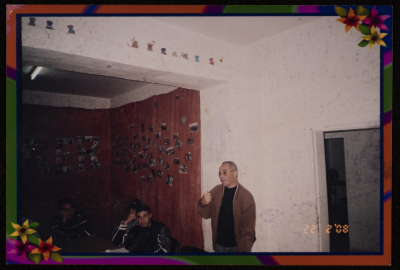The Handalah Cultural Center Members at a Meeting, Saffa, 2008 