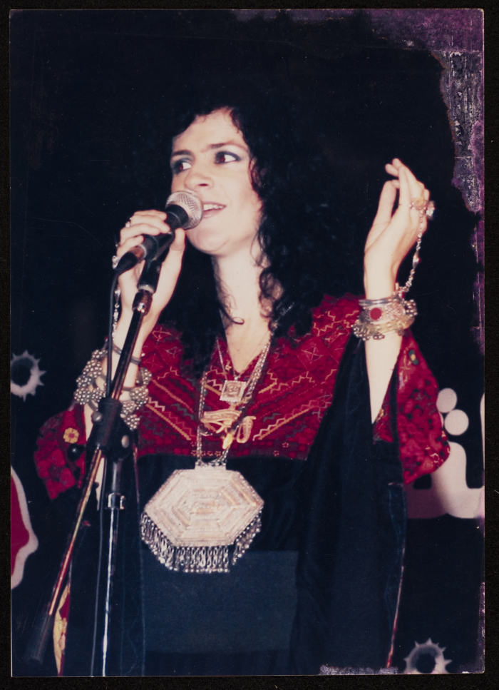 Rim Banna at the 4th Saffa Arts and Culture Festival, 2007 