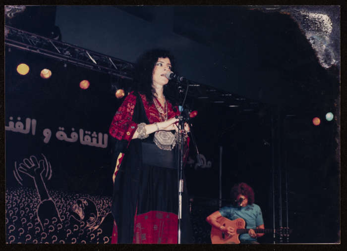 Rim Banna at the 4th Saffa Arts and Culture Festival, 2007 