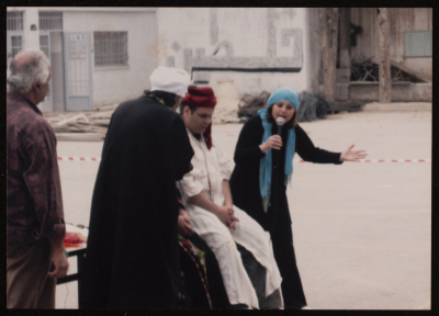 اللقاء الشبابي الأسبوعي في مركز حنظلة الثقافي، صفا، 2007