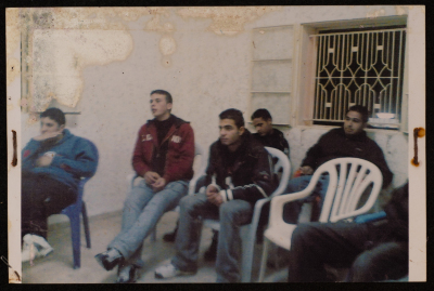 اللقاء الشبابي الأسبوعي في مركز حنظلة الثقافي، صفا، 2007