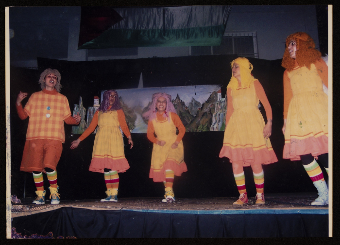 فعاليات مدرسة سيرك فلسطين، مركز حنظلة الثقاقي، 2015