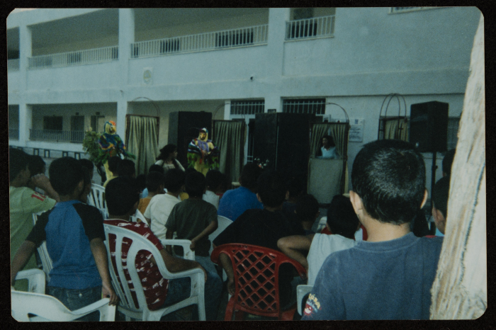 فعاليات مدرسة سيرك فلسطين، مركز حنظلة الثقاقي، 2015