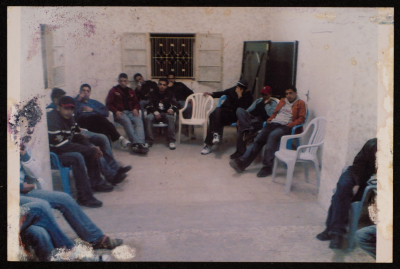 اللقاء الشبابي الأسبوعي في مركز حنظلة الثقافي، صفا، 2007