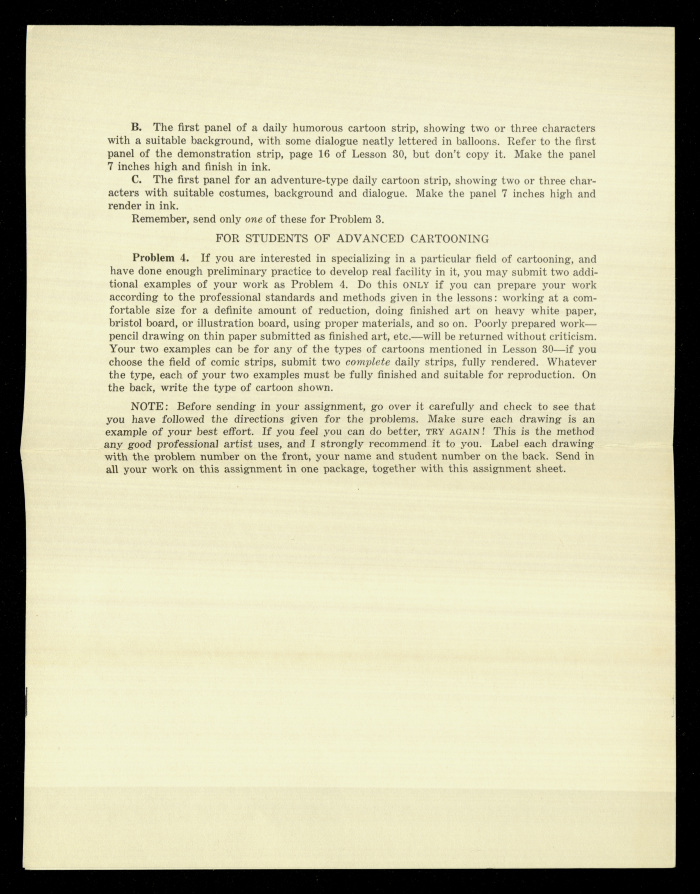 Assignments for Chapter 29 and 30, Nahil Bishara, Washington School of Art