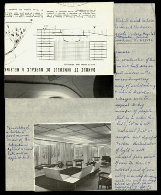 The Lighting Scheme,  a Praxis Project by Nahil Bishara, Chicago School of Interior Desing, 1960-1964