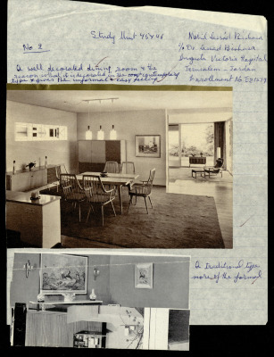 Dining Rooms, a Praxis Project by Nahil Bishara, Chicago School of Interior Decoration, 1960-1964